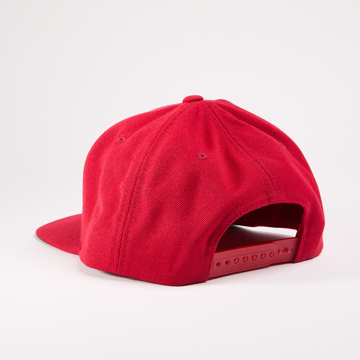 DB Snapback Hat (White on Red)