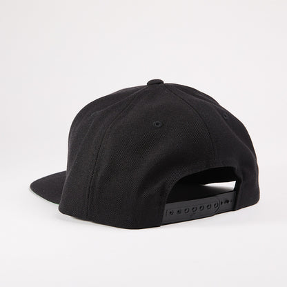 Stacked Snapback (Gold on Black)