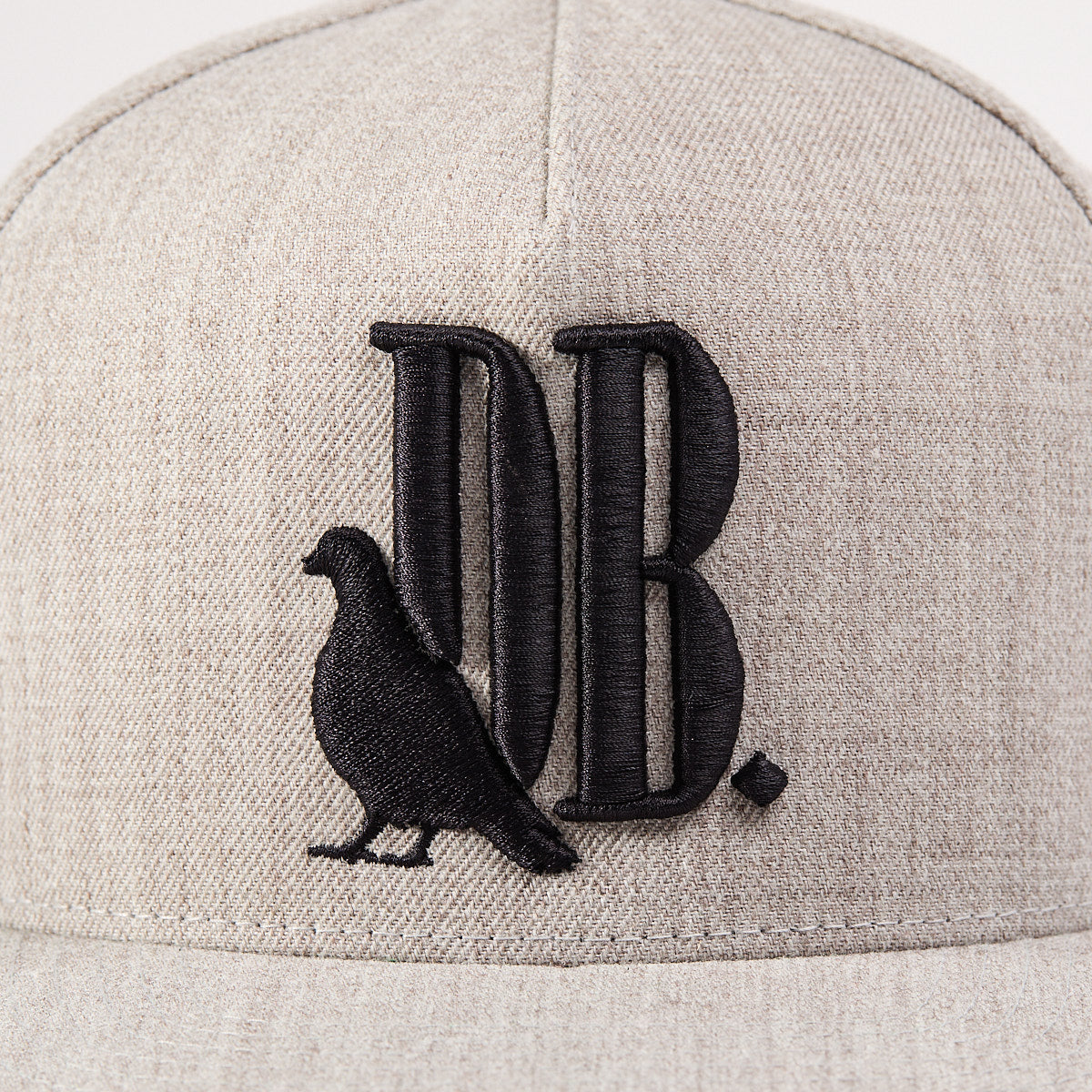 DB Snapback Hat (Black on Grey)