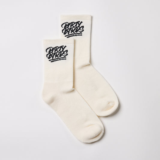 Graff Font Logo Socks