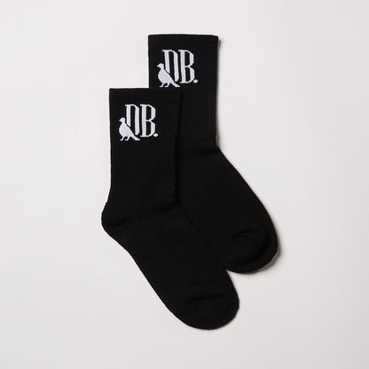 Signature Black Socks