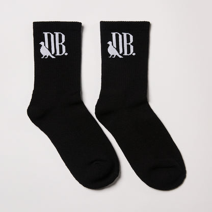 Signature Black Socks