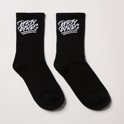 Black Graff Logo Socks