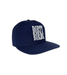 NAVY STACKED Snapback